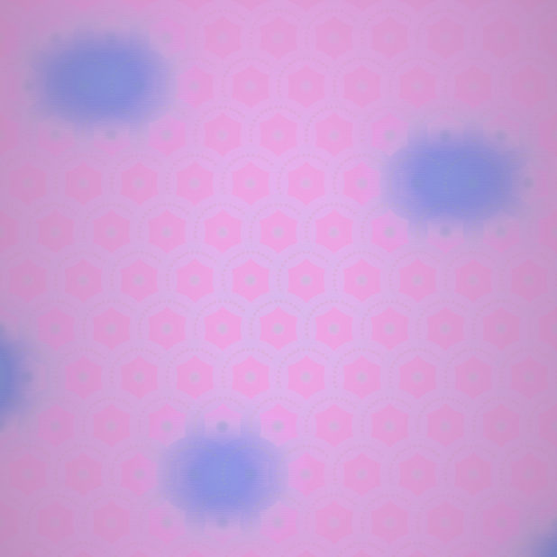 グラデーション模様桃青の iPhone7 Plus 壁紙
