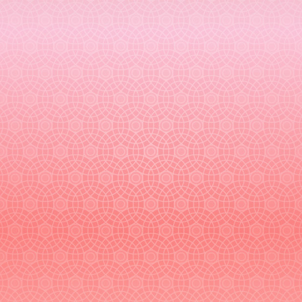 丸グラデーション模様赤の iPhone7 Plus 壁紙