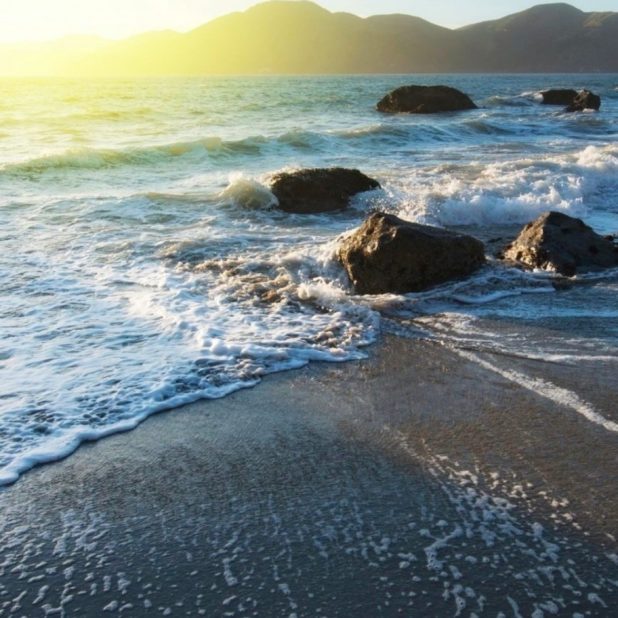 風景海の iPhone7 Plus 壁紙
