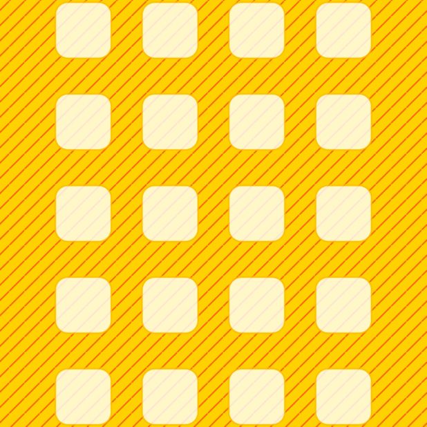 模様ボーダー黄棚の iPhone7 Plus 壁紙