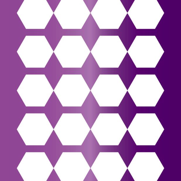 棚紫六角形の iPhone7 Plus 壁紙