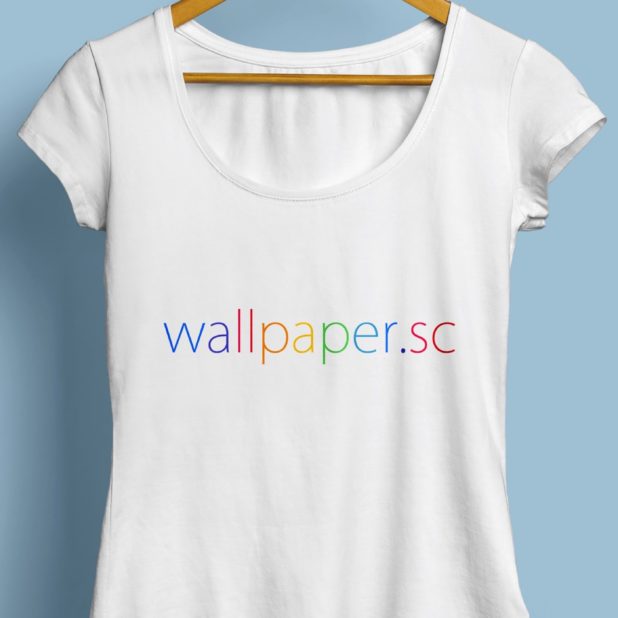 wallpaper.sc Tシャツ 水色の iPhone7 Plus 壁紙