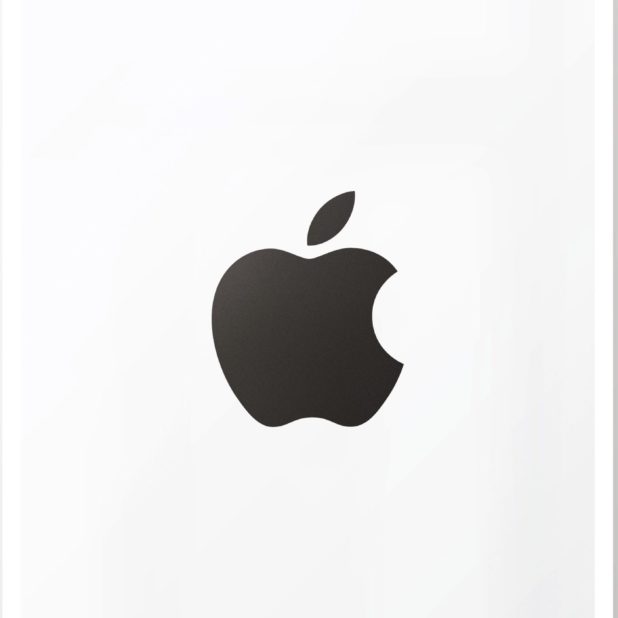 Appleロゴ白黒クールポスターの iPhone7 Plus 壁紙