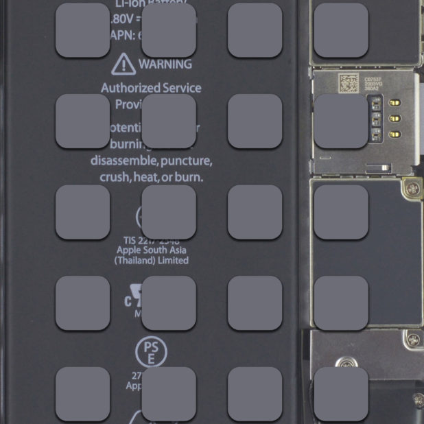 iPhone6s Plus 分解 基板 クール 棚の iPhone7 Plus 壁紙