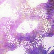 クール 紫の iPhone8 壁紙