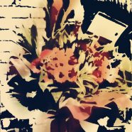 花 オブジェの iPhone8 壁紙