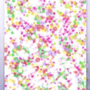 ハート 花の iPhone8 壁紙