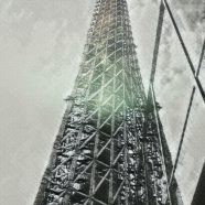 タワー 鉄塔の iPhone8 壁紙