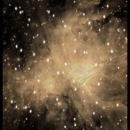 夜空 星雲の iPhone8 壁紙