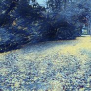 落ち葉 景色の iPhone8 壁紙