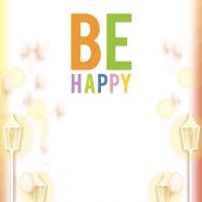 ハッピー 幸せの iPhone8 壁紙