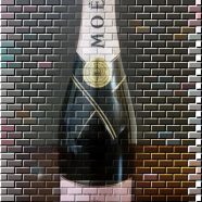 モエ・エ・シャンドン シャンパンの iPhone8 壁紙