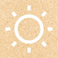 太陽橙の iPhone8 壁紙