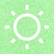 太陽緑の iPhone8 壁紙