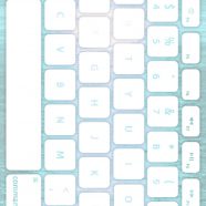 海キーボード青白の iPhone8 壁紙