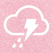 曇雨雷赤の iPhone8 壁紙