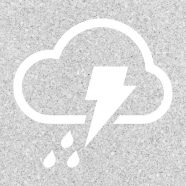 曇雨雷灰の iPhone8 壁紙