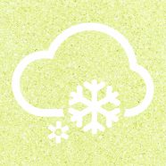 曇雪黄緑の iPhone8 壁紙