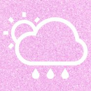 太陽晴曇雨桃の iPhone8 壁紙