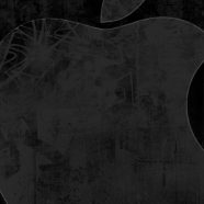 Apple黒の iPhone8 壁紙