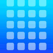 棚青グラデーションの iPhone8 壁紙