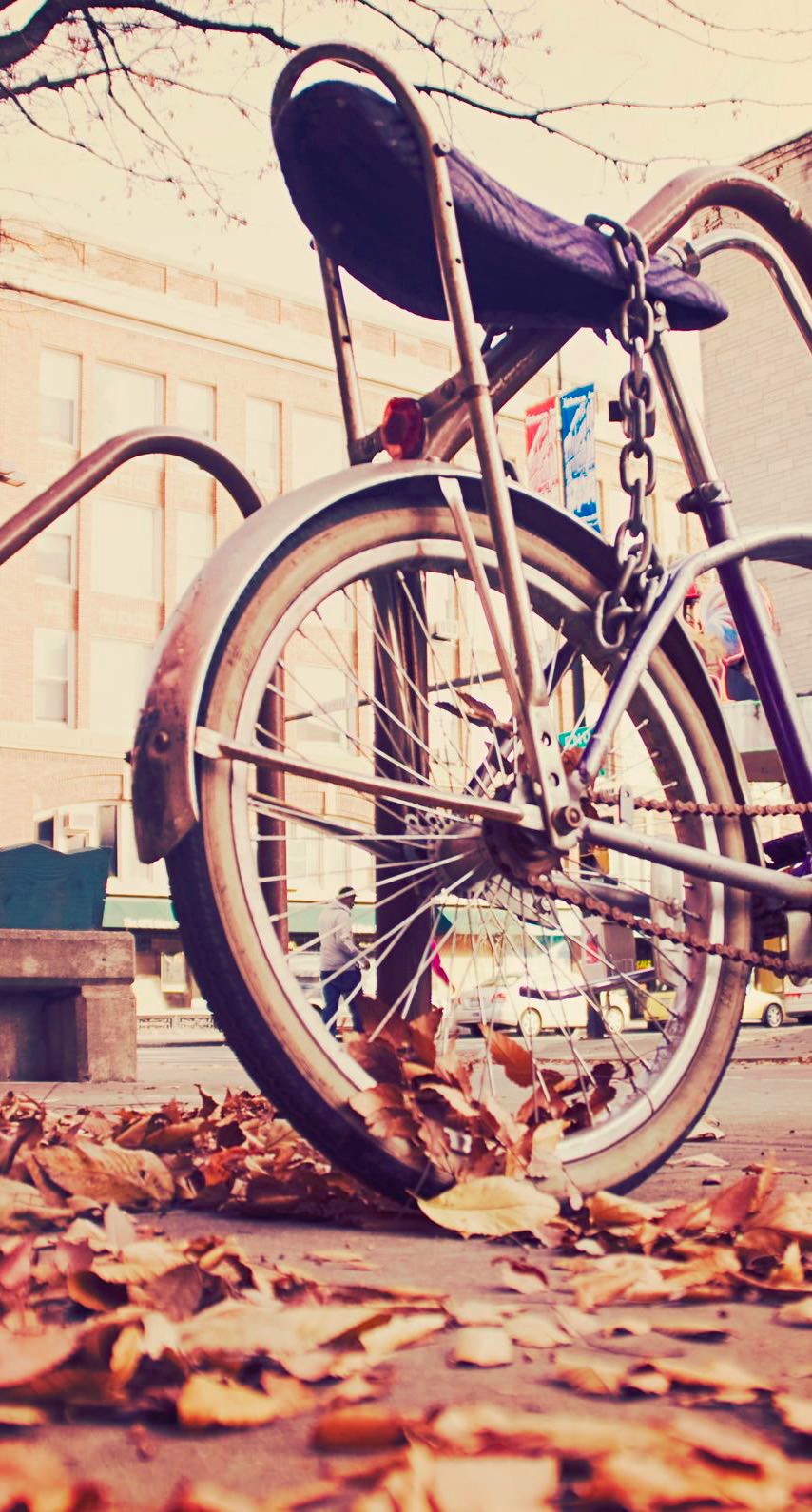 風景乗り物自転車ノスタルジー Wallpaper Sc Iphone8壁紙