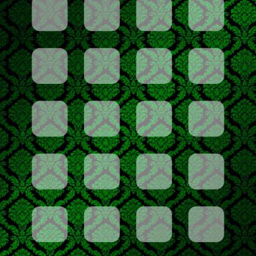 模様緑黒棚の iPhone8 壁紙