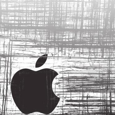 Appleロゴクール黒の iPhone8 壁紙