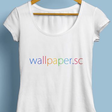 wallpaper.sc Tシャツ 水色の iPhone8 壁紙