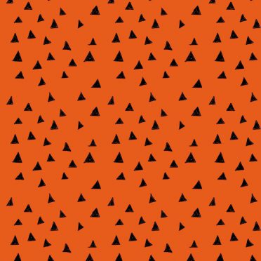 模様橙の iPhone8 壁紙