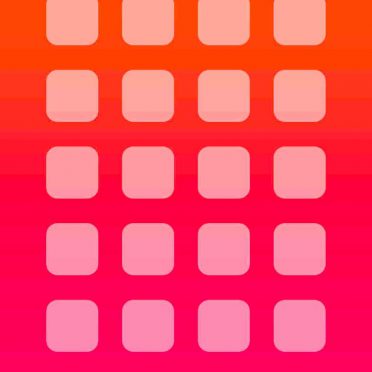 棚赤グラデーションの iPhone8 壁紙