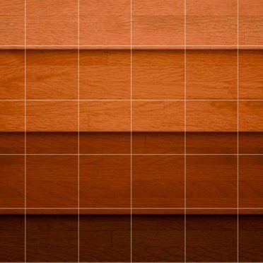 板茶木罫線棚の iPhone8 壁紙