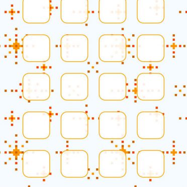 模様橙棚の iPhone8 壁紙