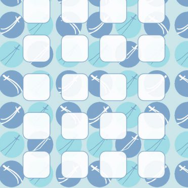 模様青水棚の iPhone8 壁紙