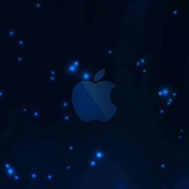 Apple青の iPhone8 壁紙