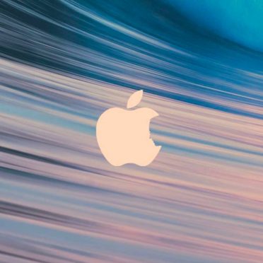 Apple波の iPhone8 壁紙