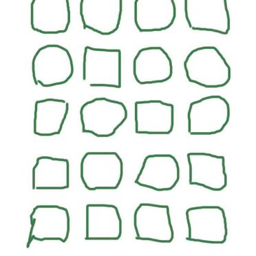 棚線緑白の iPhone8 壁紙