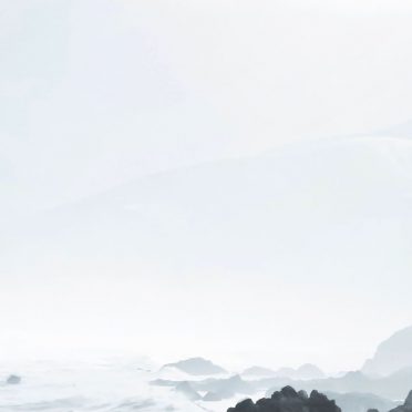 風景海空冬の iPhone8 壁紙