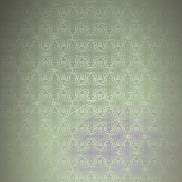 ドット模様グラデーション丸黄緑の iPhone8Plus 壁紙