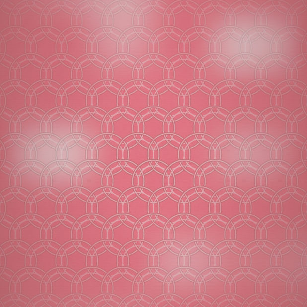 丸グラデーション模様赤の iPhone8Plus 壁紙