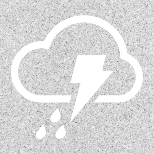 曇雨雷灰の iPhone8Plus 壁紙