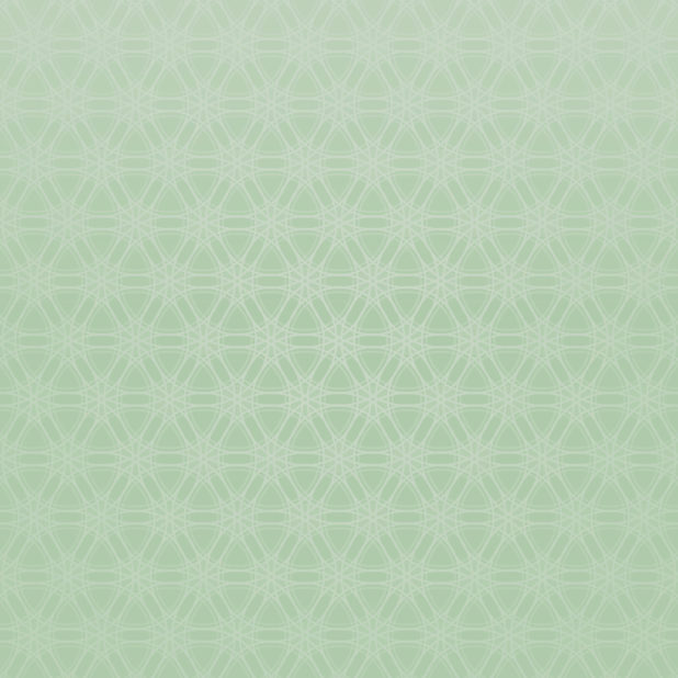 丸グラデーション模様緑の iPhone8Plus 壁紙