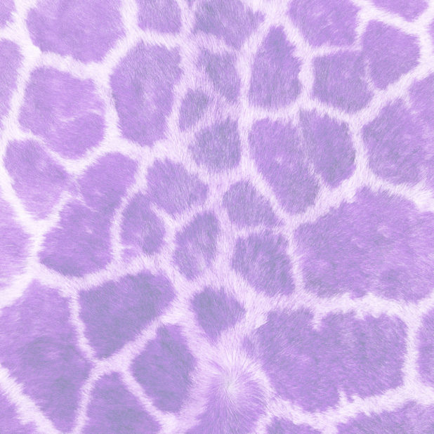 毛皮模様紫の iPhone8Plus 壁紙