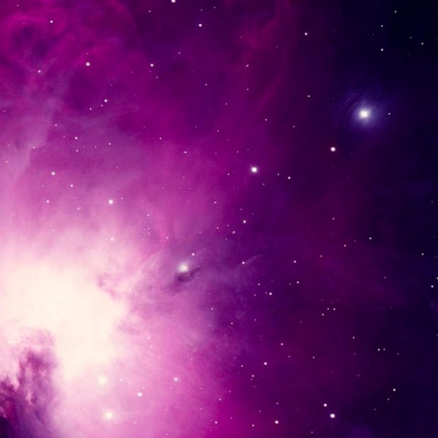 宇宙紫の iPhone8Plus 壁紙