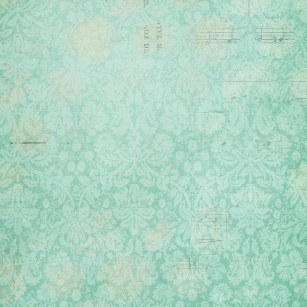 楽譜緑花の iPhone8Plus 壁紙
