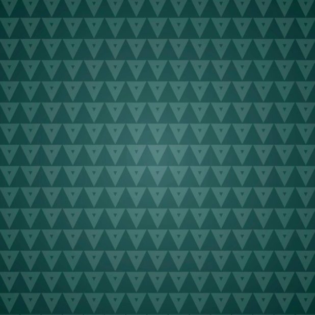 クール三角緑黒の iPhone8Plus 壁紙