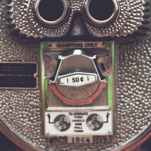 望遠鏡の iPhone8Plus 壁紙