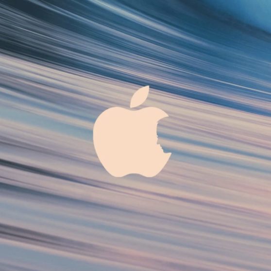 Apple波の iPhoneX 壁紙