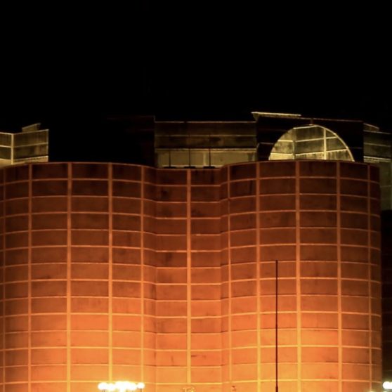 建物クール橙の iPhoneX 壁紙