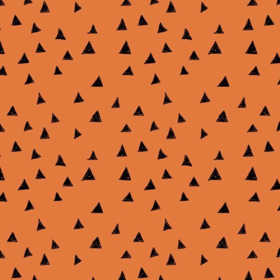 模様橙の iPhoneX 壁紙